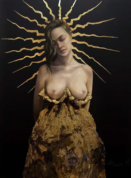 Złota dziewczyna, 2021, Krystyna Khvostyk