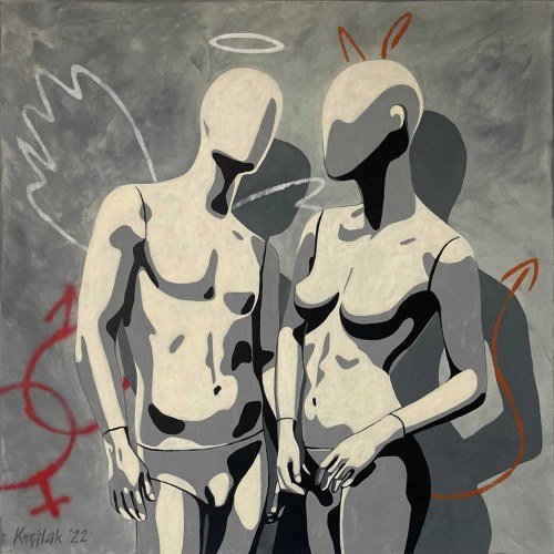 Angels and Demons, 2022, Robert Krężlak