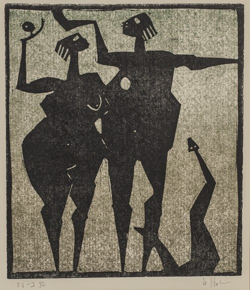 Szwecja, XX w. (1900 - 1980), Adam i Ewa, ok. 1960 r., Ake Holm