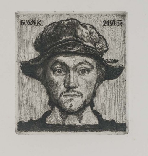 Dawny portret, 1908 r., Włodzimierz Konieczny