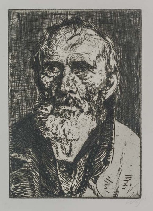 Porrtet starca, 1909 r., Włodzimierz Konieczny