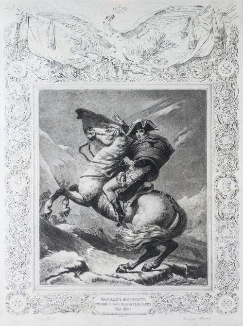 Napoleon, pierwszy Konsul w maju 1800 r., Zacheusz Prevost