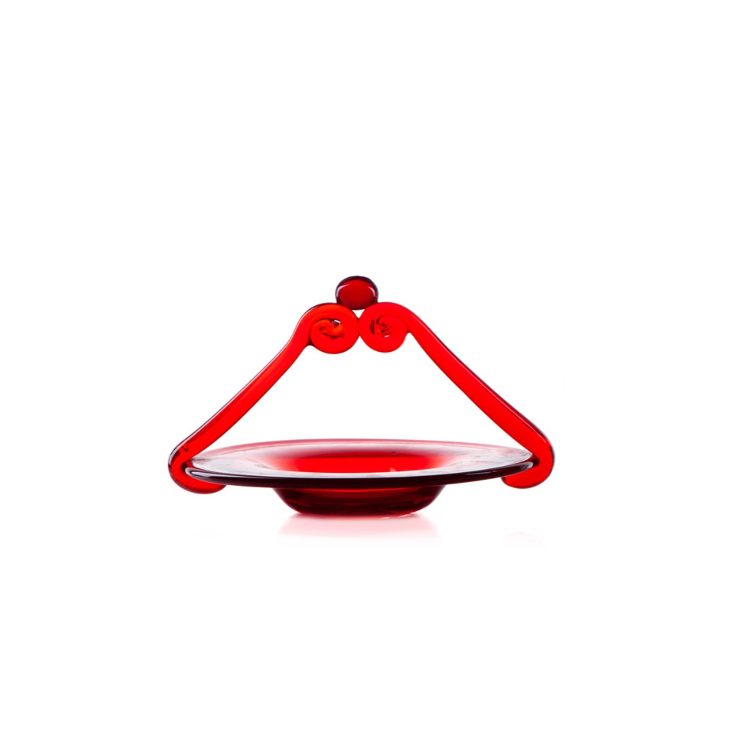 Platter, socalled "Goalkeeper" Institute of Glass and Ceramics in