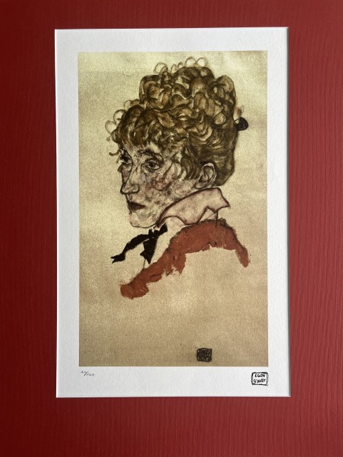 Portret kobiety, Egon Schiele