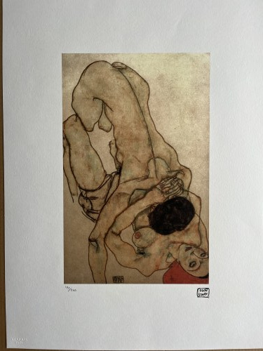 Litografia, Egon Schiele