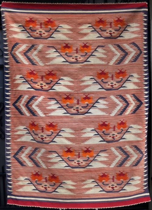 Gliniany, lata 30-te., Kilim Art Deco