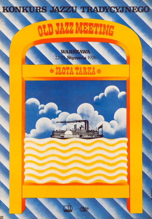 Warszawa 1976 - proj. Rafał OLBIŃSKI (ur. 1943 r.), 1976, Konkurs Jazzu Tradycyjnego