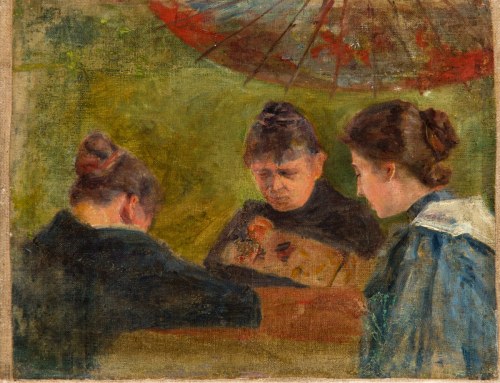 przypisywany, Pod japońską parasolką, Stanisław Turbia-Krzyształowicz