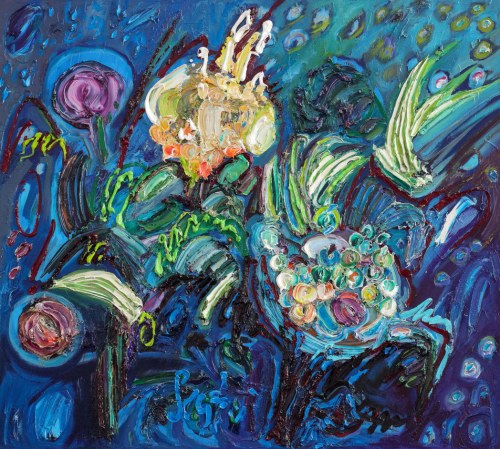 Z cyklu kwiaty, 2018, Katarzyna Seyfried