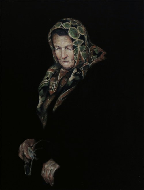 Pani Józefa z cyklu Nokturn, 2017, Marcin Telega
