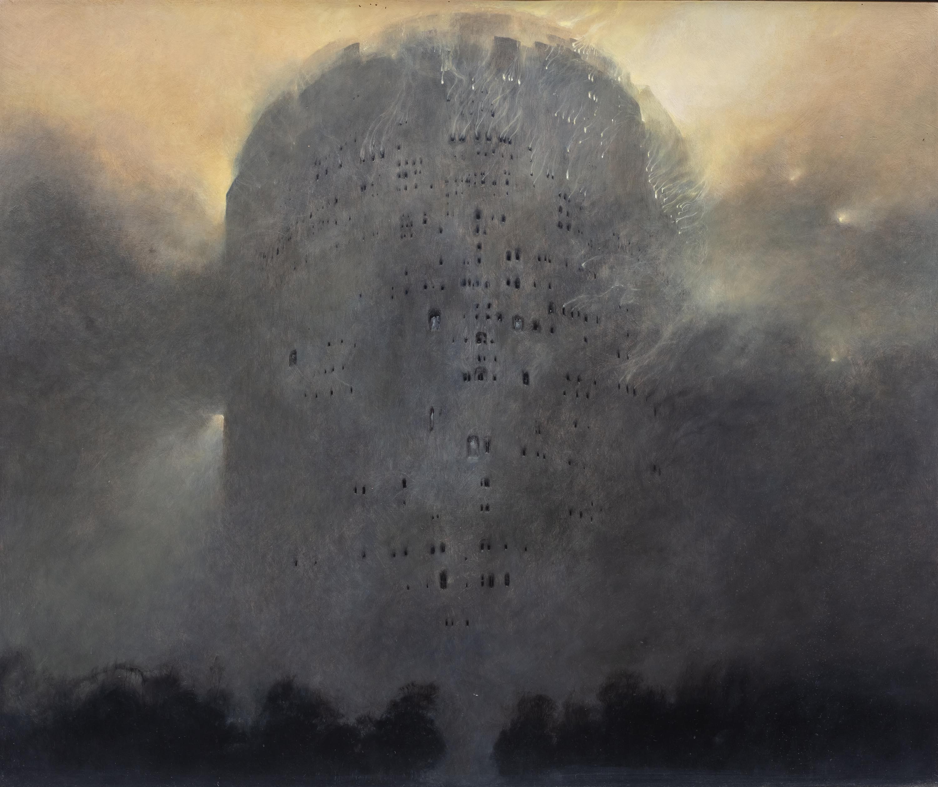 Zdzislaw Beksinski (1929 Sanok - 2005 Warsaw), Untitled, 1980 - Online ...