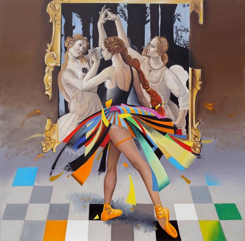 Prima Vera of Boticelli, 2022, Andrius Kovelinas
