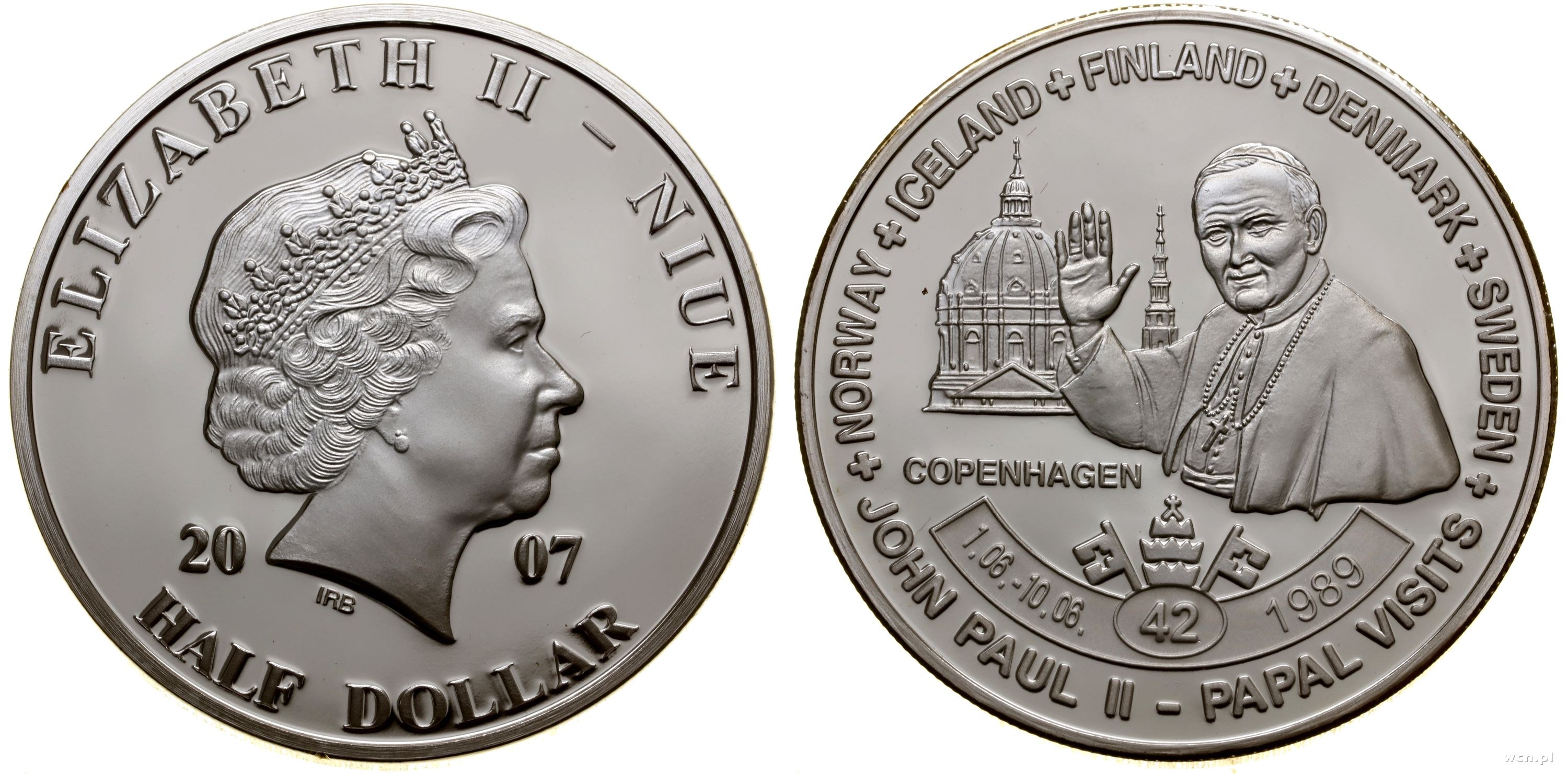 Niue, 1/2 dollar, 2007 - Online auction / Online bidding - Price - OneBid