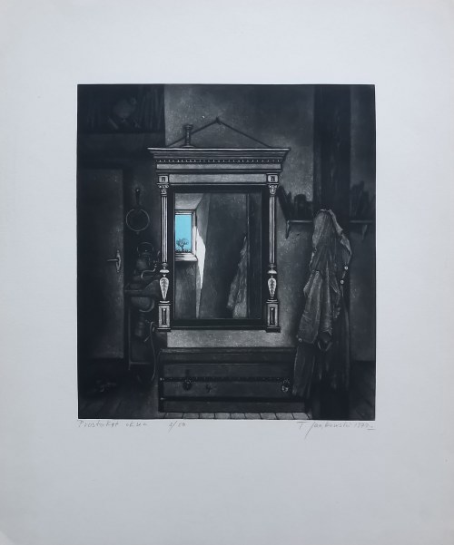 Prostokąt okna, 1977, Tadeusz Jackowski