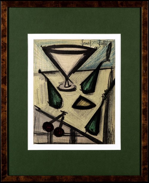 Martwa natura z kieliszkiem, Bernard Buffet