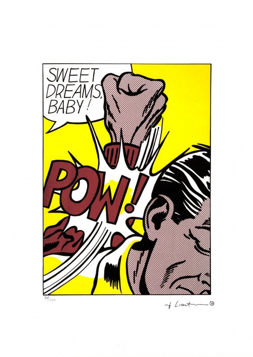 Sweet Dreams, Baby, 1987, Roy Lichtenstein