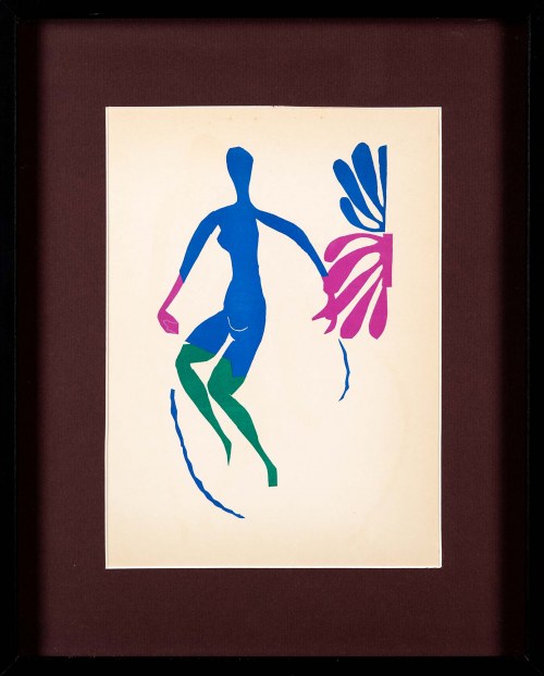 Akt niebieski II, Henri Matisse
