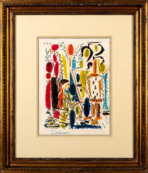 Atelier w Cannes, Pablo Picasso