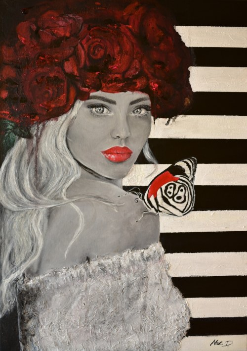 Diaethria Clymena, 2022, Dorota Mazurczyk
