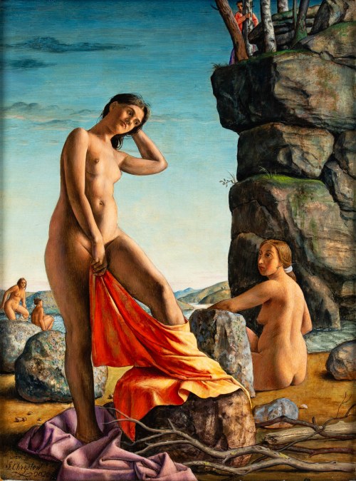 "Kobiety pod skałą", Sławomir Chrystow