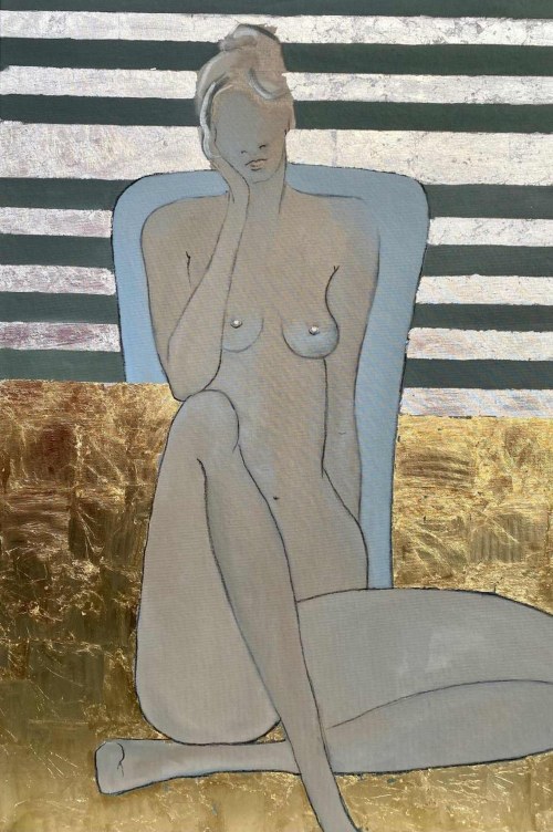 Akt Art Deco, 2022, Joanna Sarapata