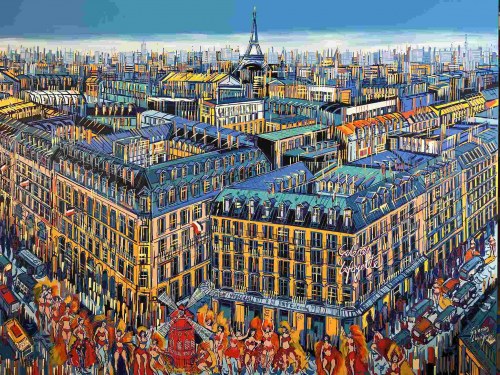 Paryż - Galeria Lafayette, 2022, Joanna Mieszko-Nita