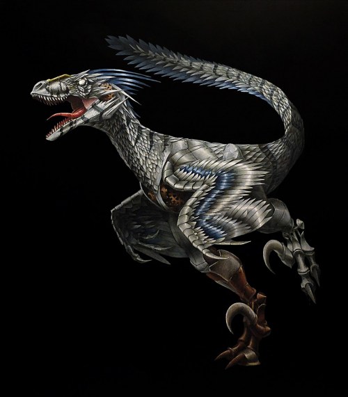 Deinonychus, 2020, Emil Goś