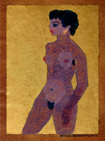 „Akt”, 1987, Janusz Benedyktowicz