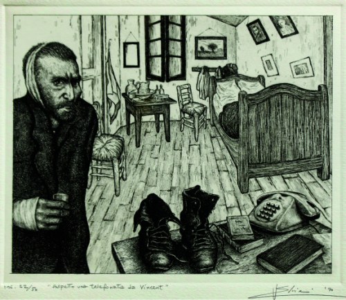 „Aspetto une telefonata da Vincent”, 1990, Vladimiro Elvieri