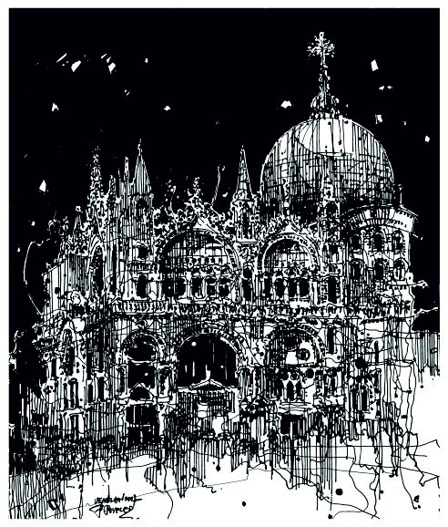 „Bazylika San Marco”, 2020, Beata Malinowska-Petelenz