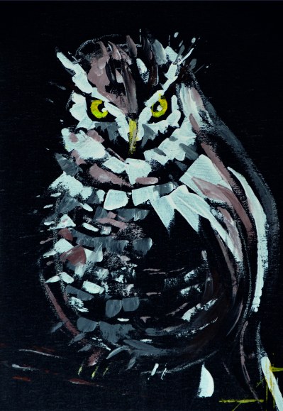 „Puchacz V”, 2022, Małgorzata Mizia