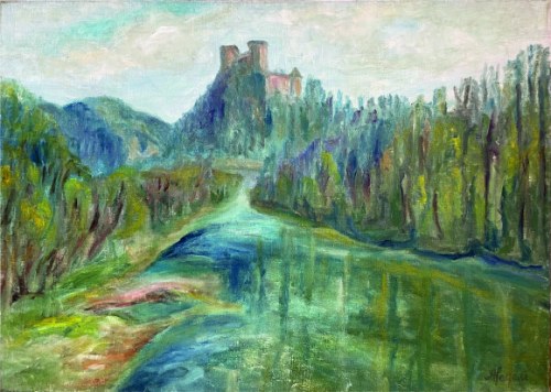 „III To będzie przeszłość (płynący Dunajec)”, Czorsztyn maj 1981, Anna Sagan