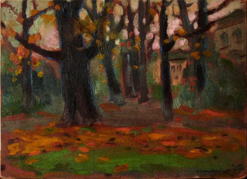 „W parku”, 1925, Henryk Starzyński