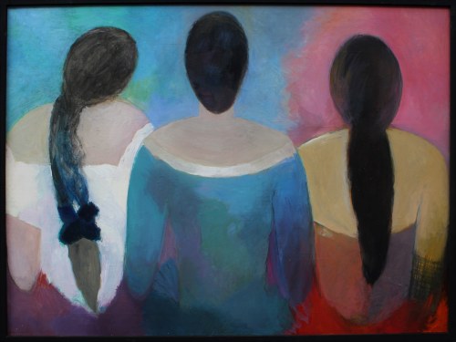 Taniec żurawi II, 2002, Barbara Redlińska