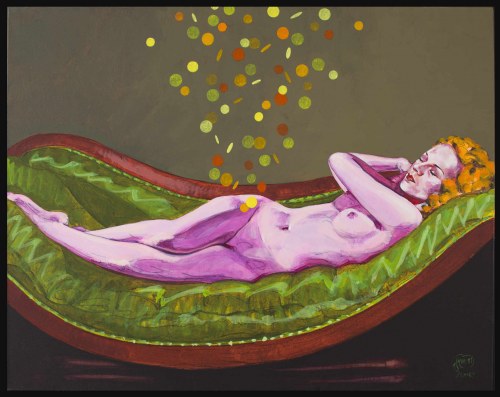 Danae. Złoty Deszcz II, 2011, Andrzej Stroka