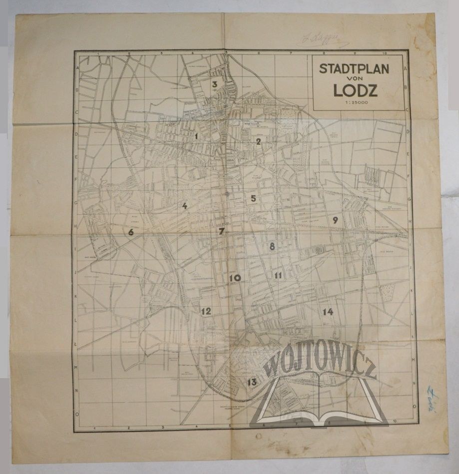 D Stadtplan Von Lodz Aukcja Internetowa Licytacja Online   1171373 1b 