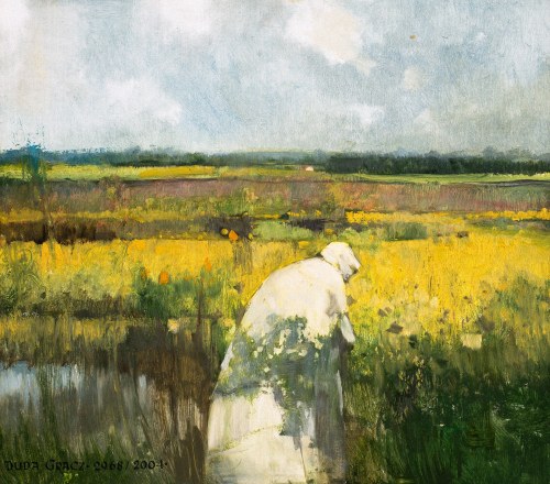 Obraz 2968 [Boroszyn - rzepak], 2004, Jerzy Duda-Gracz