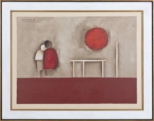Bez tytułu, z cyklu Ludzie, 1969, Witold-K.