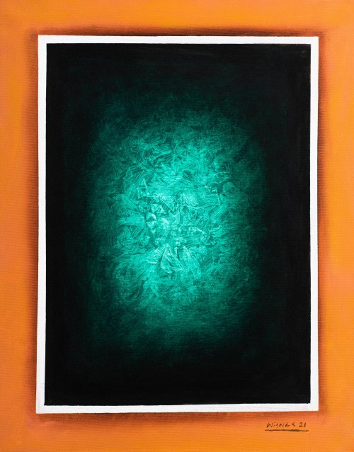 Bez tytułu, z cyklu Green Holes, 2021, Witold-K.