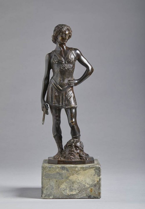 XIX WIEK, David. Zainspirowany projektem Verrocchio., Odlewnia florencka