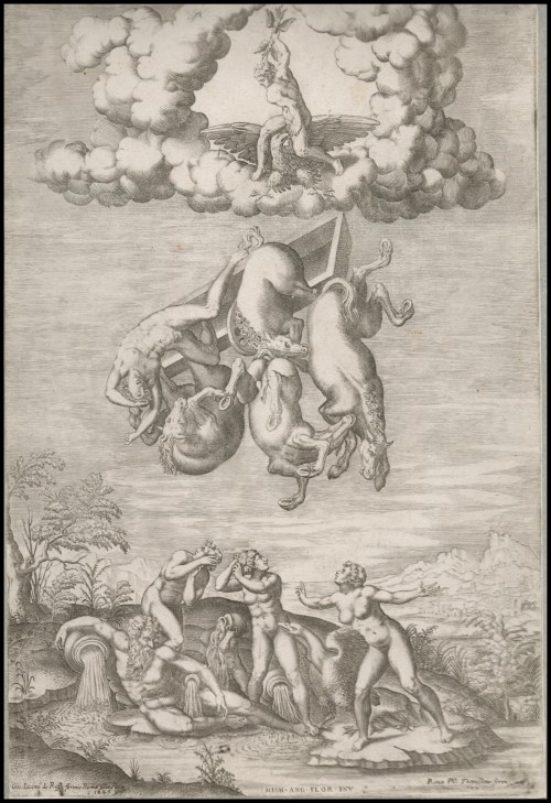 Fall of Phaeton, Michał Anioł Buonarroti