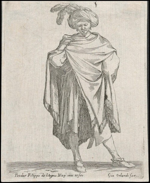 Soldier with a cloak and turban, Filippo Napoletano