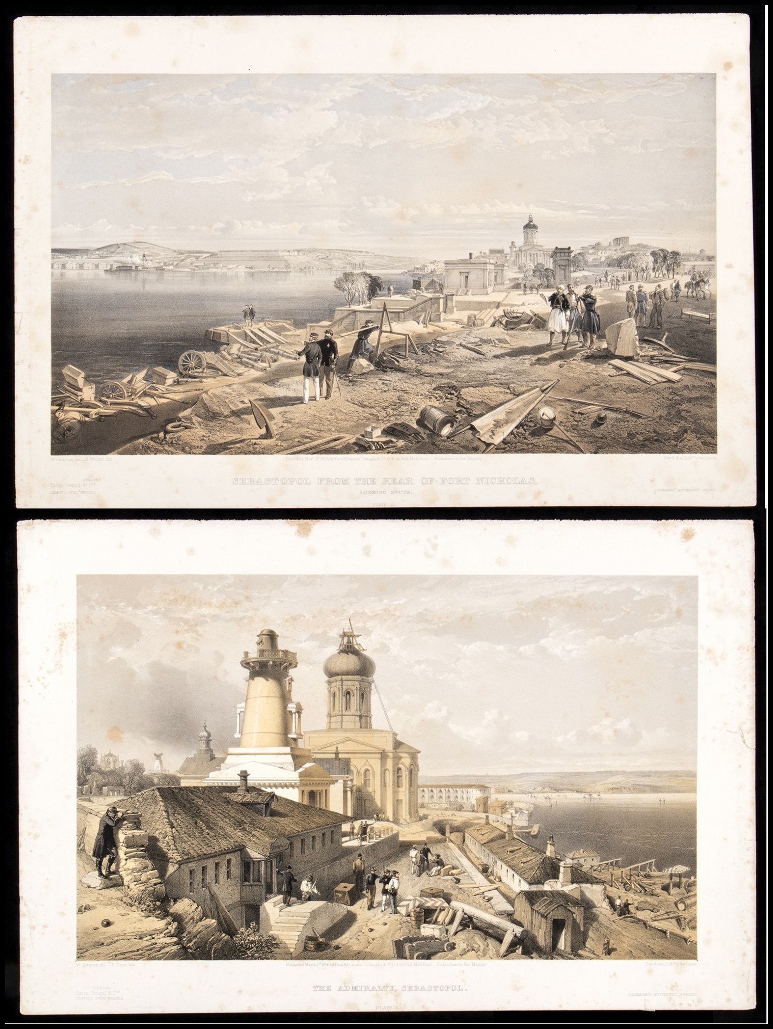 Edmund Walker (18131882) after William Simpson (18231899), Sevastopol