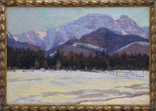 Widok na Giewont, 1913, Józef Wrzesiński