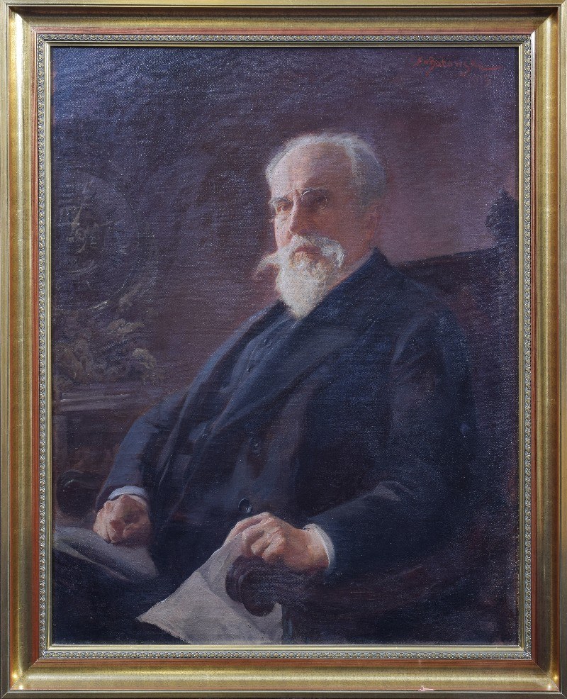 Stanisław BATOWSKI-KACZOR (1866-1946), Portret Tadeusza Rutowskiego ...