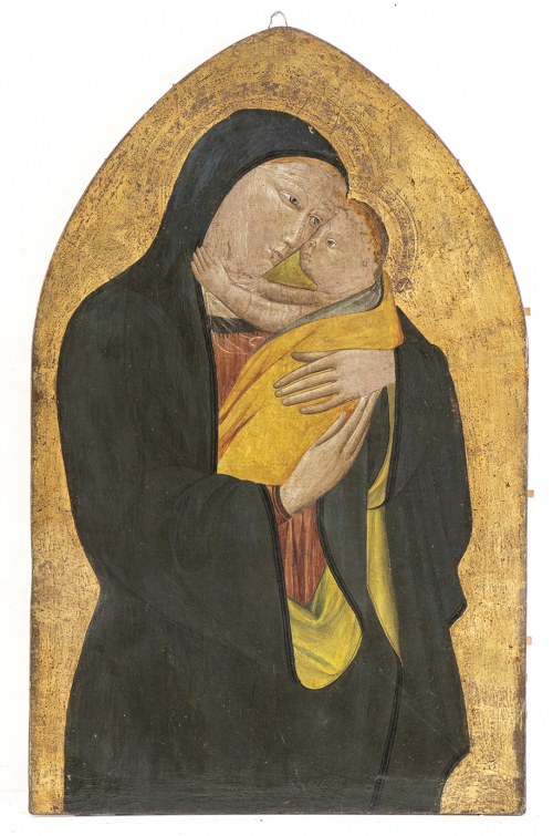 Dziewica z Dzieciątkiem, W Rękodzie Giovanni del Biondo