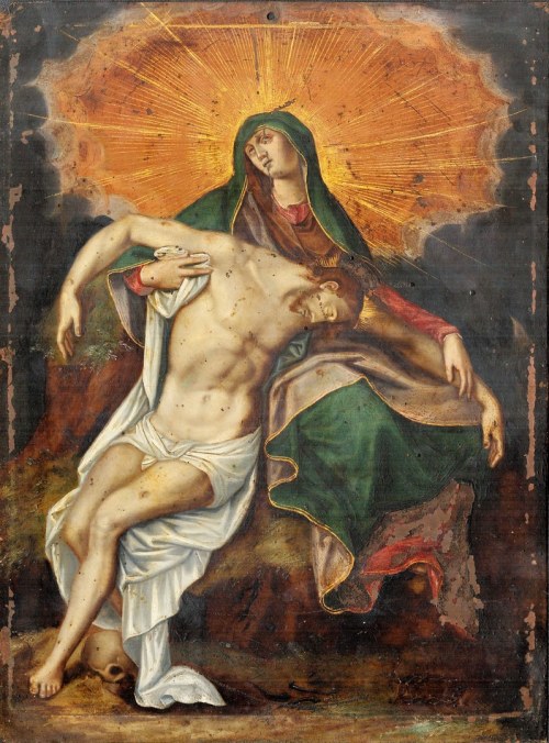 KONIEC XVI / POCZĄTEK XVII WIEKU, Pieta, Artysta Flemisz