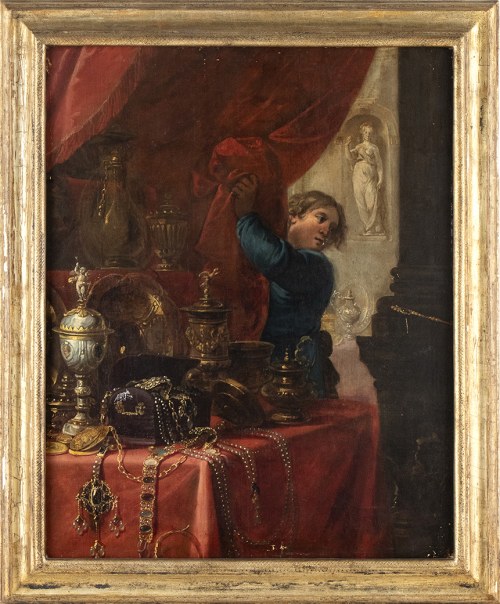 1622 - Paryż, 1674), ATTRIBUTED TO, Vanitas, Pieter Boel