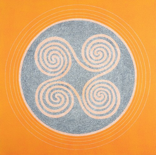 Gwiazdozbiór poczwórnej spirali, 2019, Janusz Rafał Głowacki