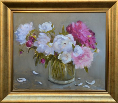 "Peonie", 2022, Agnieszka Mitura